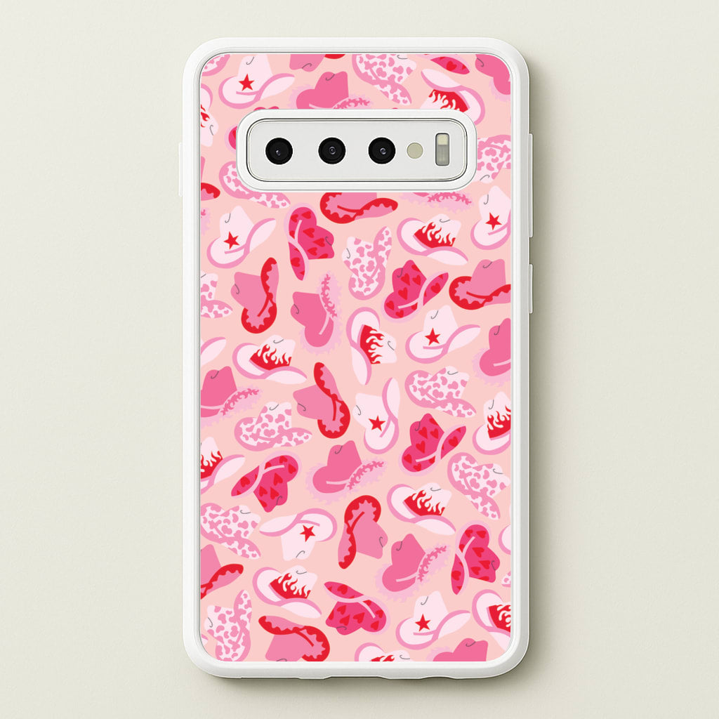Cowboy Hats - Western - Western Phone Case for Galaxy S10 Plus