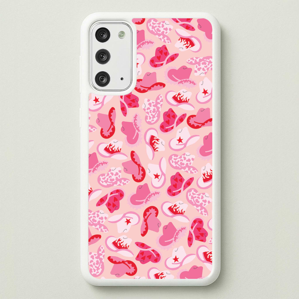 Cowboy Hats - Western - Western Phone Case for Galaxy Note 20