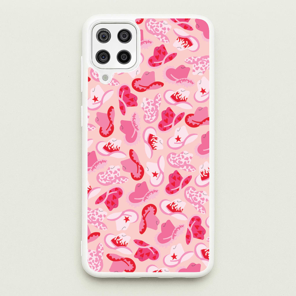 Cowboy Hats - Western - Western Phone Case for Galaxy A12