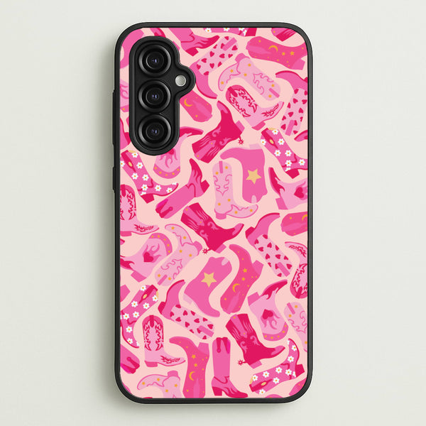 Cowboy Boots - Western - Western Phone Case for Galaxy A14