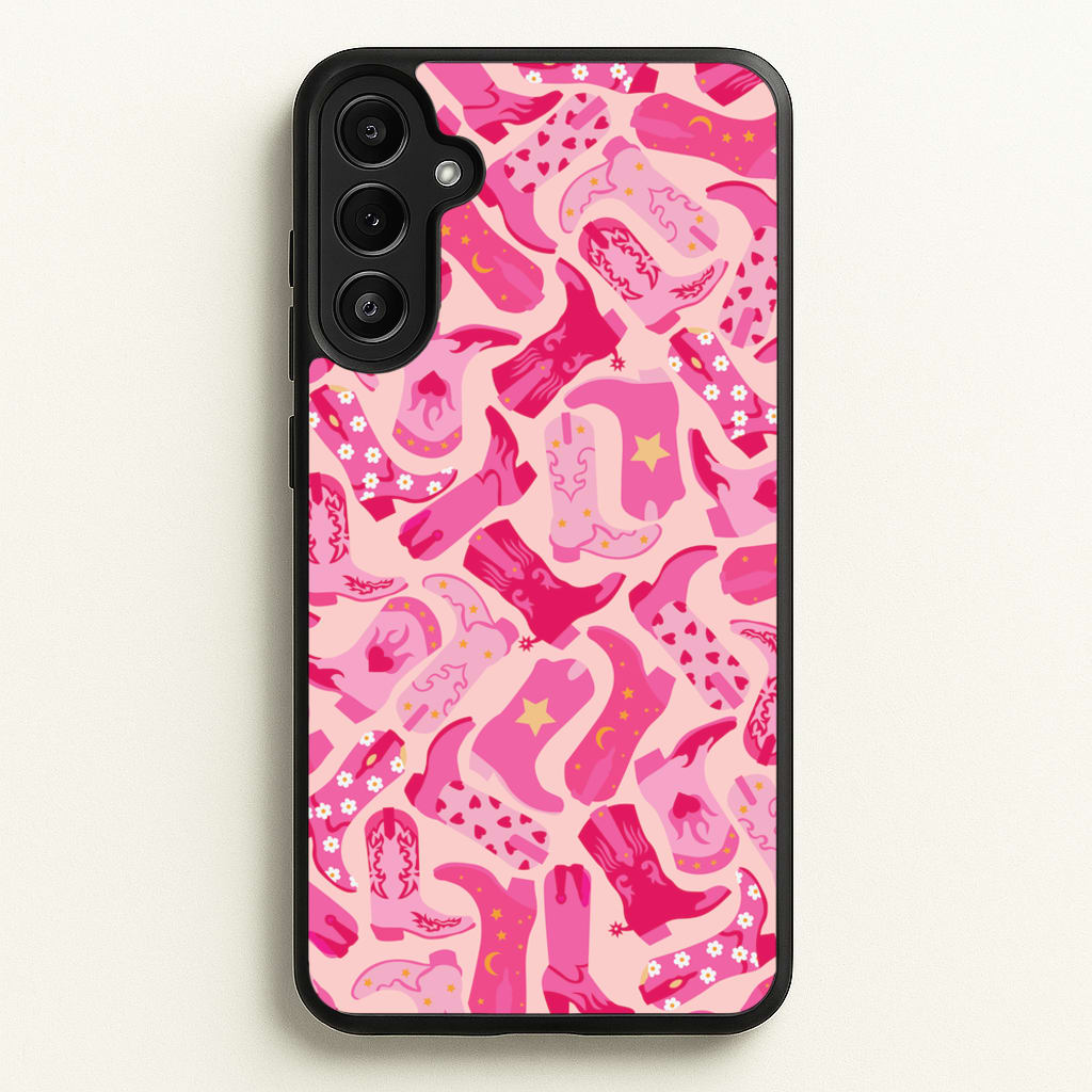 Cowboy Boots - Western - Western Phone Case for Galaxy A36