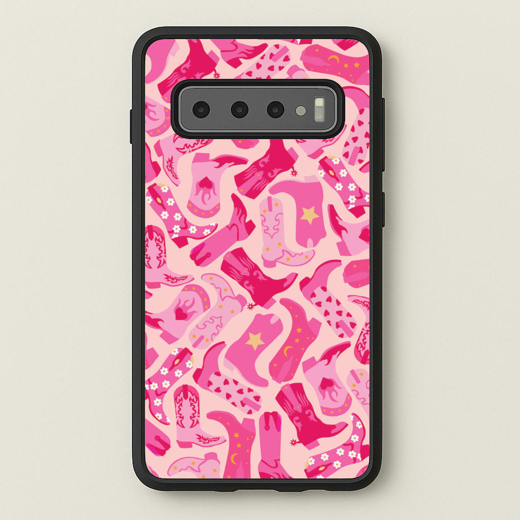 Cowboy Boots - Western - Western Phone Case for Galaxy S10