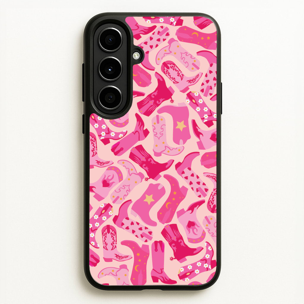 Cowboy Boots - Western - Western Phone Case for Galaxy A56
