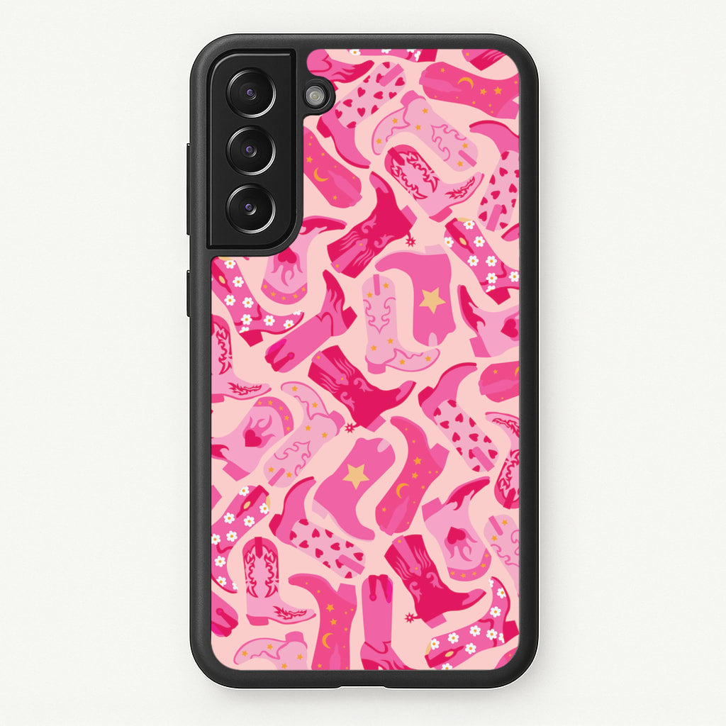 Cowboy Boots - Western - Western Phone Case for Galaxy S21