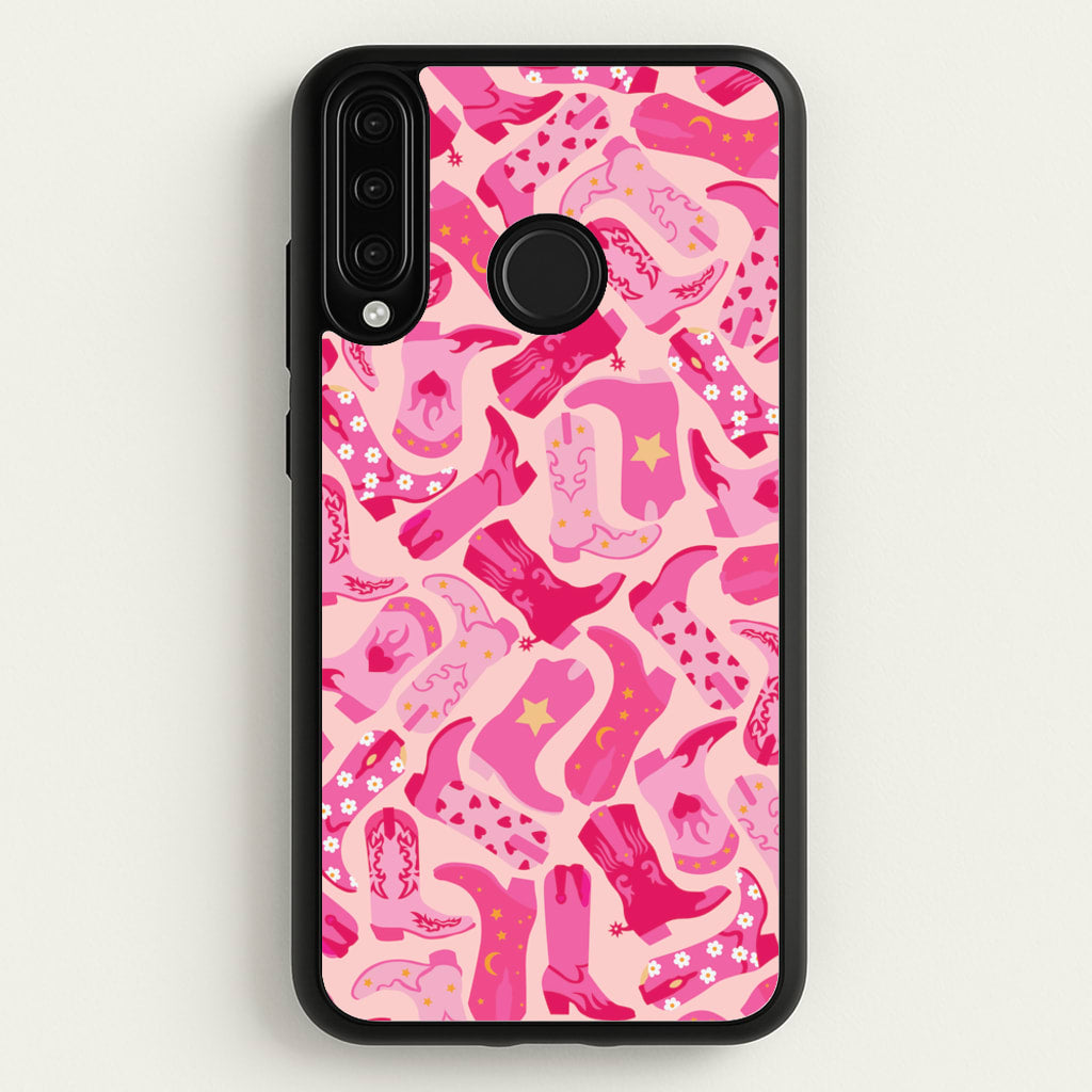Cowboy Boots - Western - Western Phone Case for Huawei P30 Lite