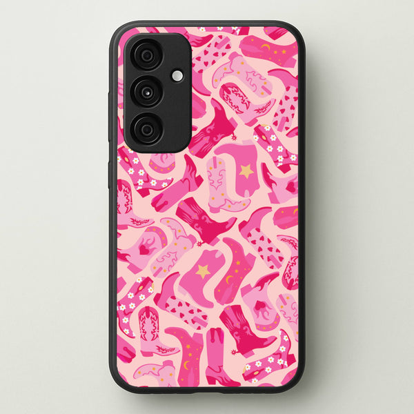 Cowboy Boots - Western - Western Phone Case for Galaxy A55