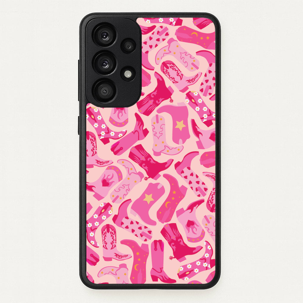 Cowboy Boots - Western - Western Phone Case for Galaxy A53
