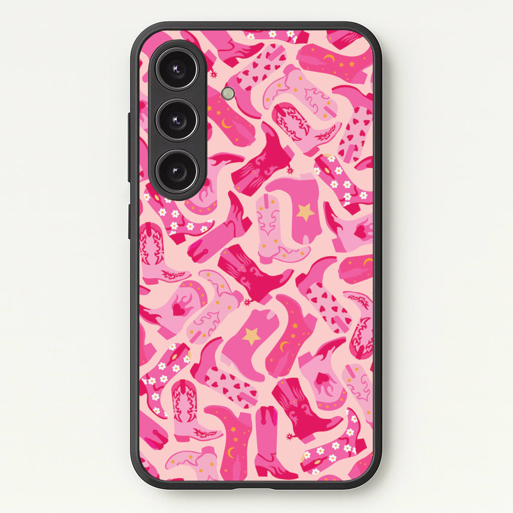 Cowboy Boots - Western - Western Phone Case for Galaxy S24