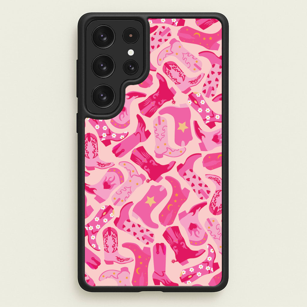 Cowboy Boots - Western - Western Phone Case for Galaxy S22 Ultra