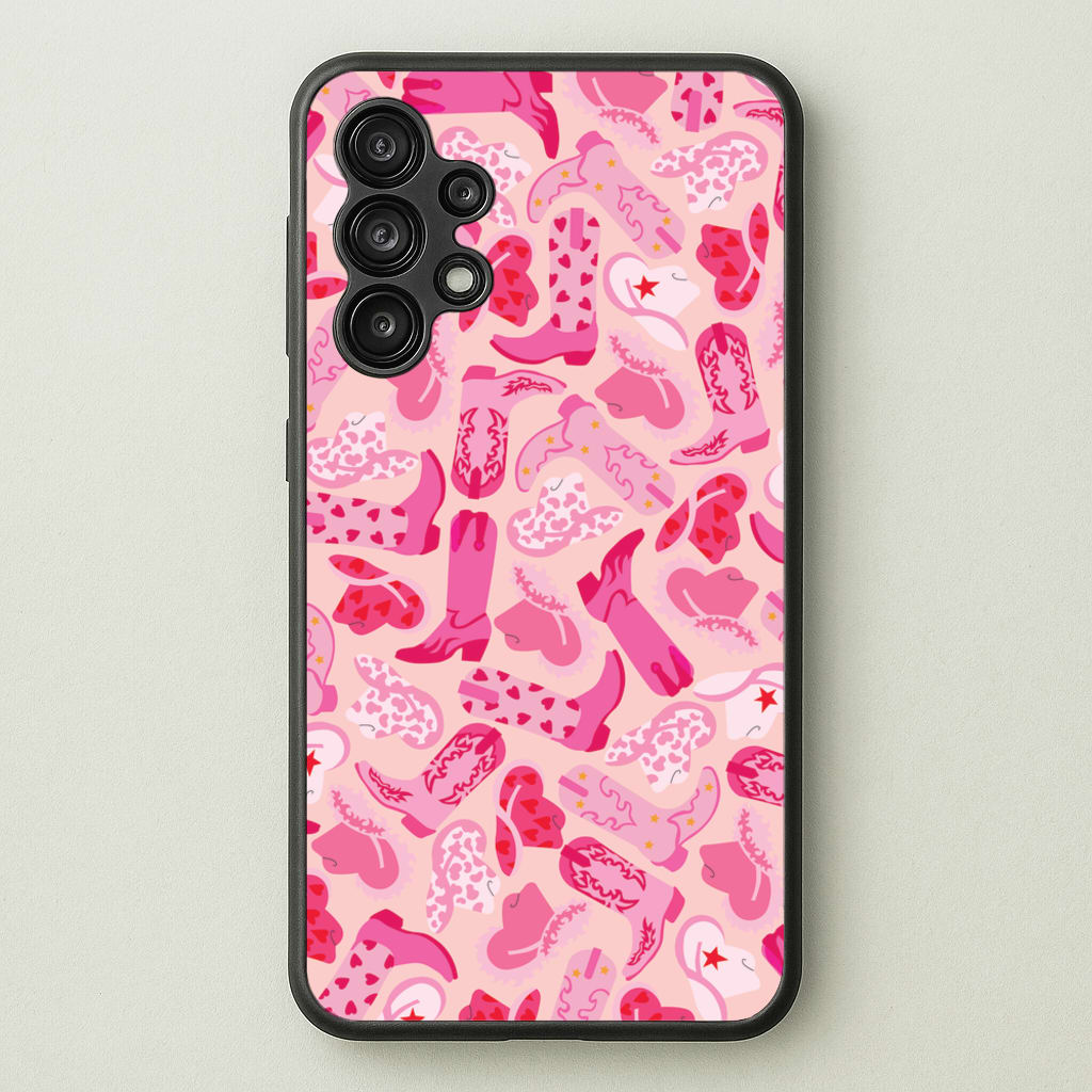 Cowboy Hats And Boots - Western - Western Phone Case for Galaxy A13