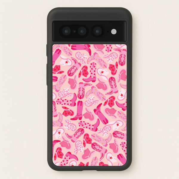 Cowboy Hats And Boots - Western - Western Phone Case for Google Pixel 7 Pro