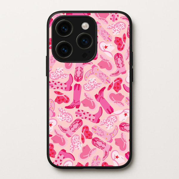 Cowboy Hats And Boots - Western - Western Phone Case for iPhone 15 Pro