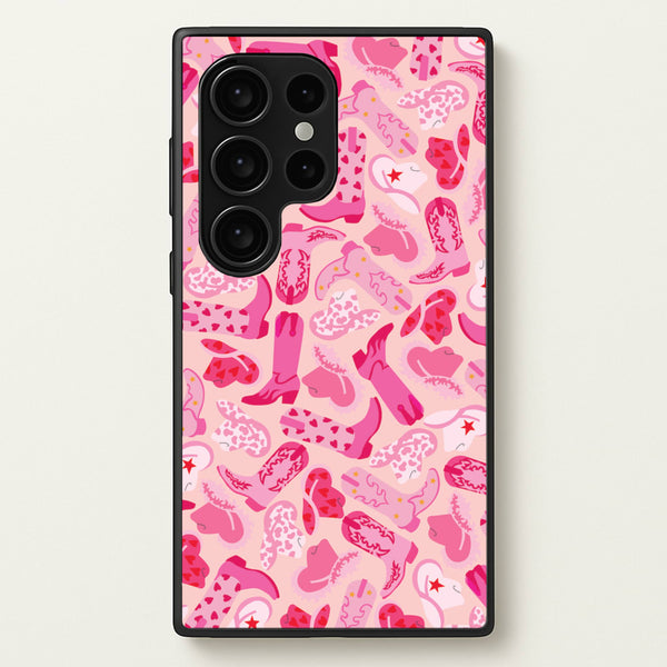 Cowboy Hats And Boots - Western - Western Phone Case for Galaxy S24 Ultra