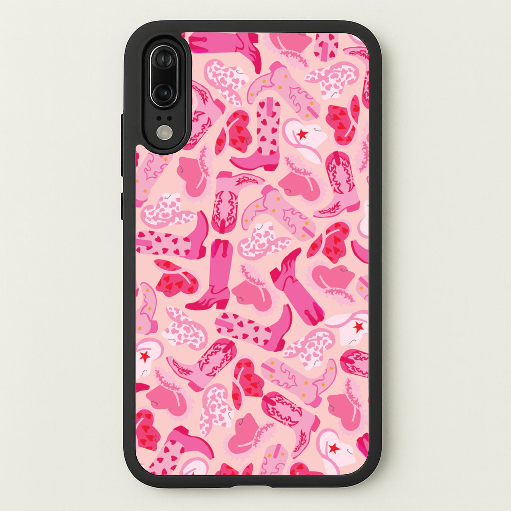 Cowboy Hats And Boots - Western - Western Phone Case for Huawei P20