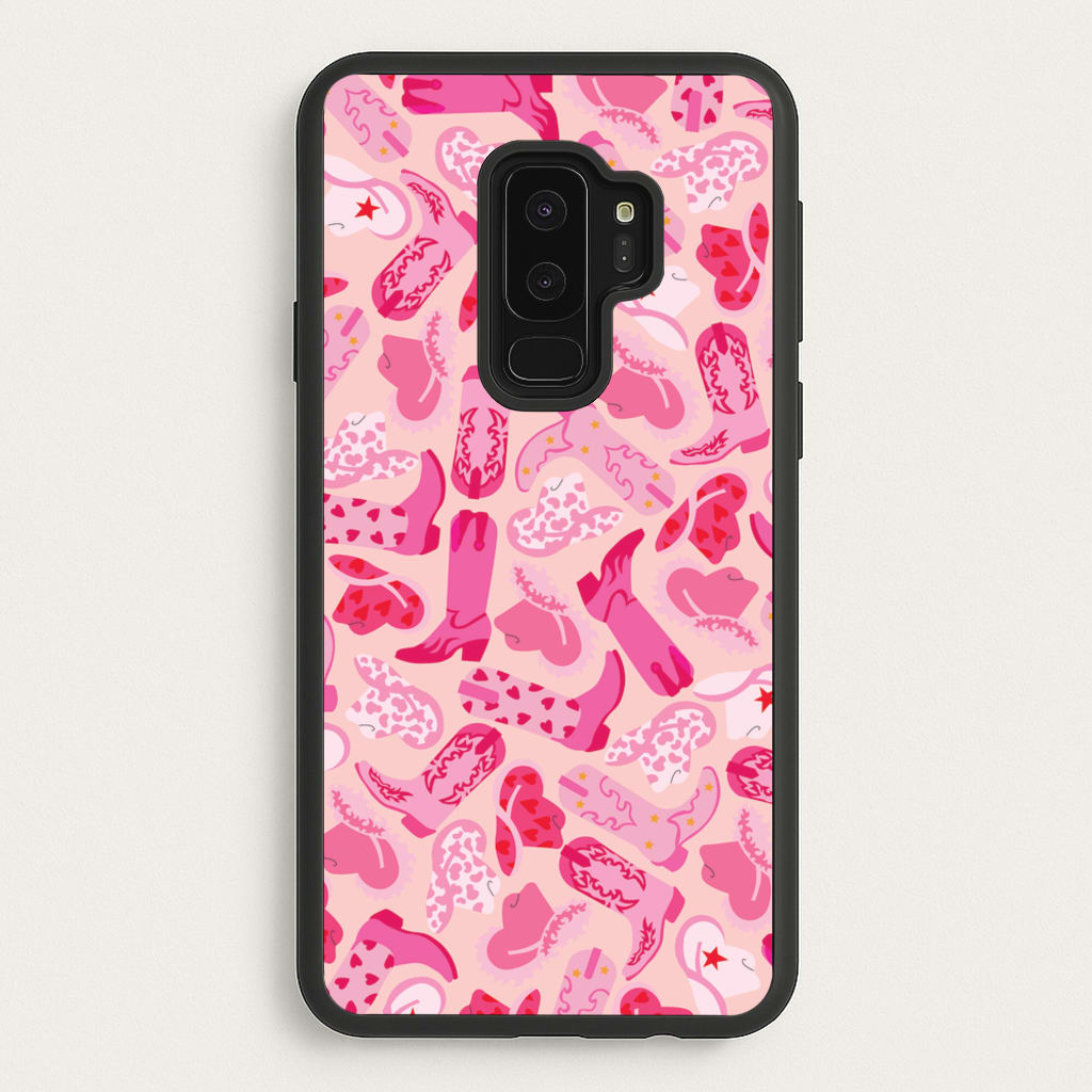 Cowboy Hats And Boots - Western - Western Phone Case for Galaxy S9 Plus