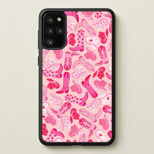 Cowboy Hats And Boots - Western - Western Phone Case for Galaxy S20 Plus