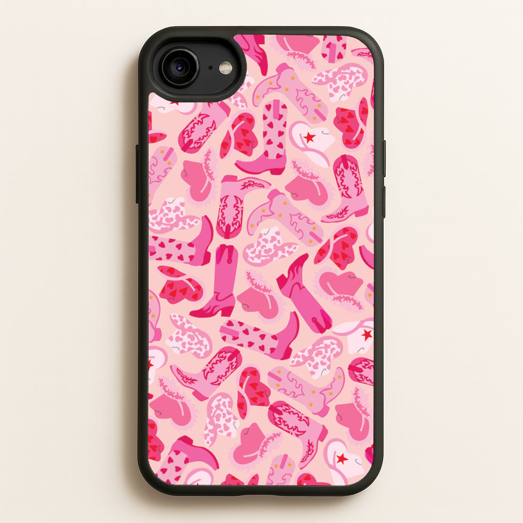 Cowboy Hats And Boots - Western - Western Phone Case for iPhone 6 / 7 / 8 / SE