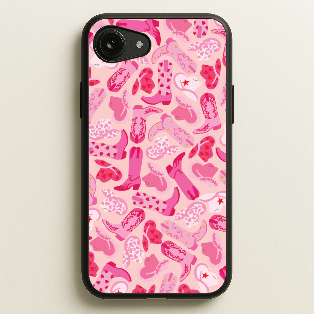 Cowboy Hats And Boots - Western - Western Phone Case for iPhone 16e