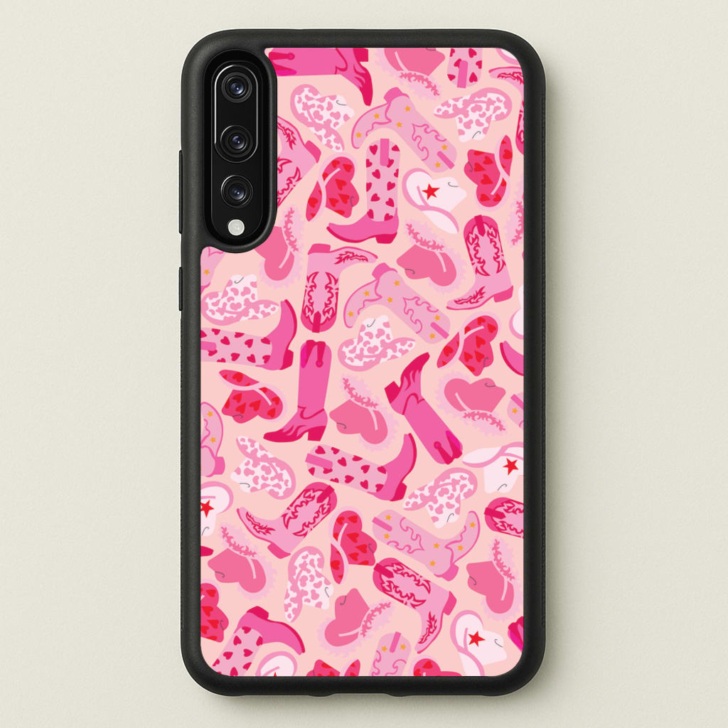 Cowboy Hats And Boots - Western - Western Phone Case for Huawei P20 Pro