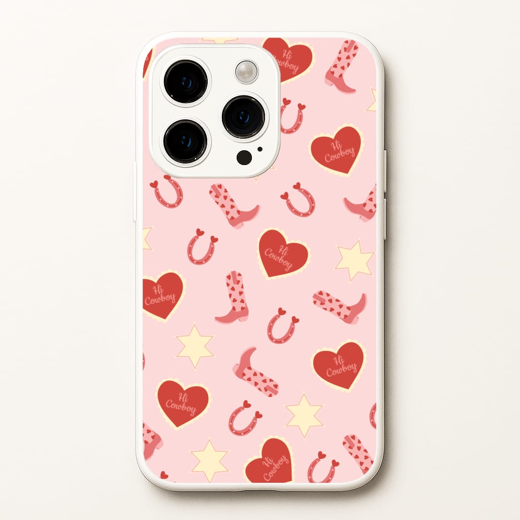 Hi Cowboy - Western - Western Phone Case for iPhone 14 Pro