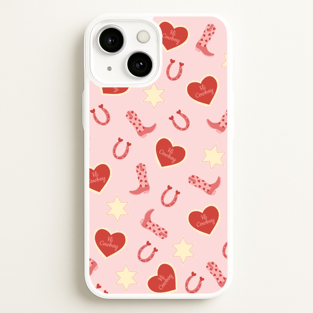 Hi Cowboy - Western - Western Phone Case for iPhone 13 Mini