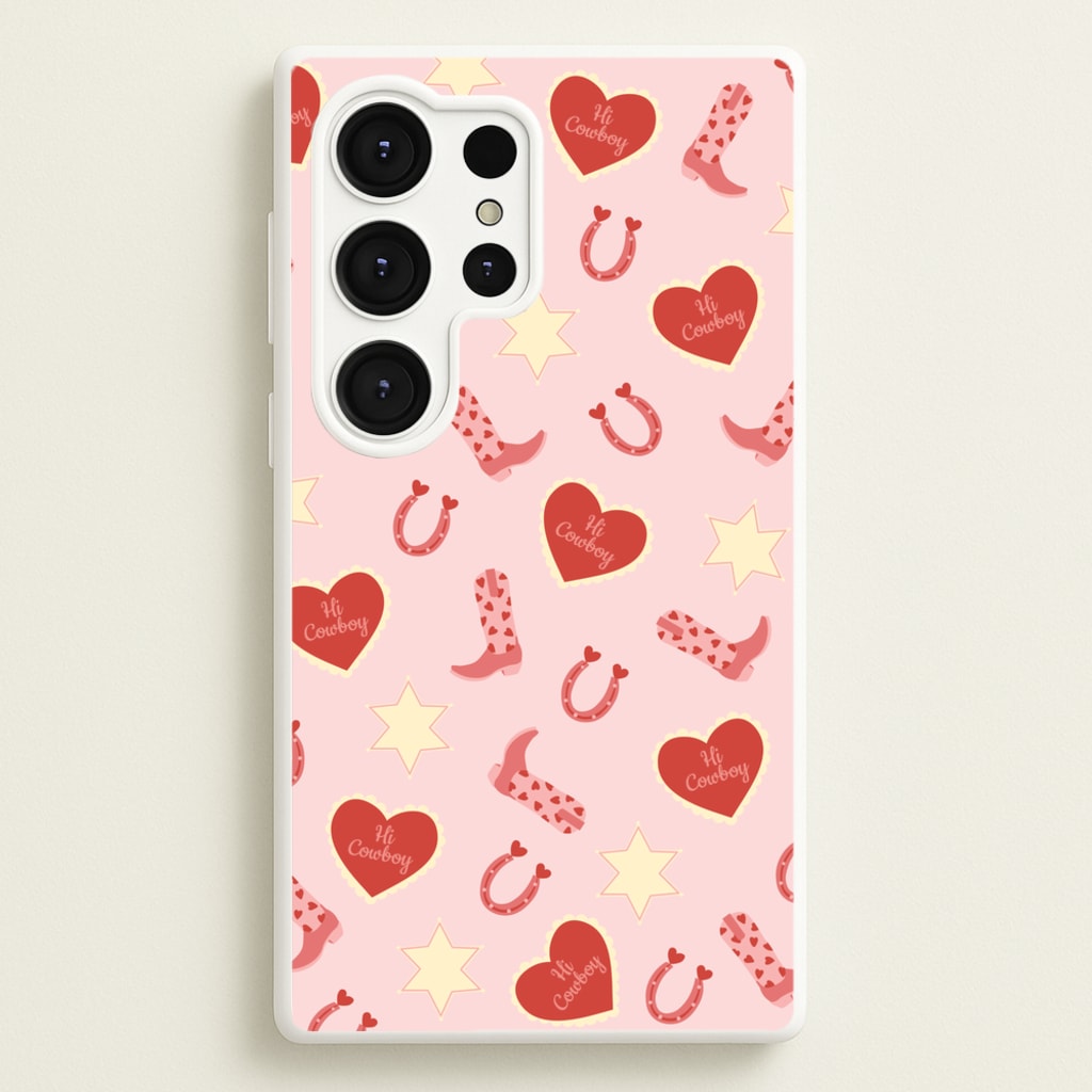 Hi Cowboy - Western - Western Phone Case for Galaxy S25 Ultra
