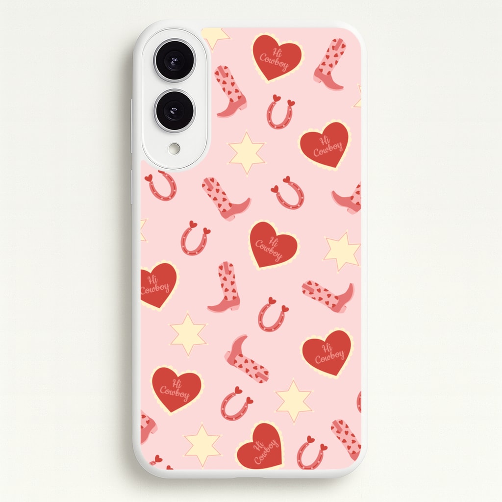 Hi Cowboy - Western - Western Phone Case for Galaxy S25 Edge