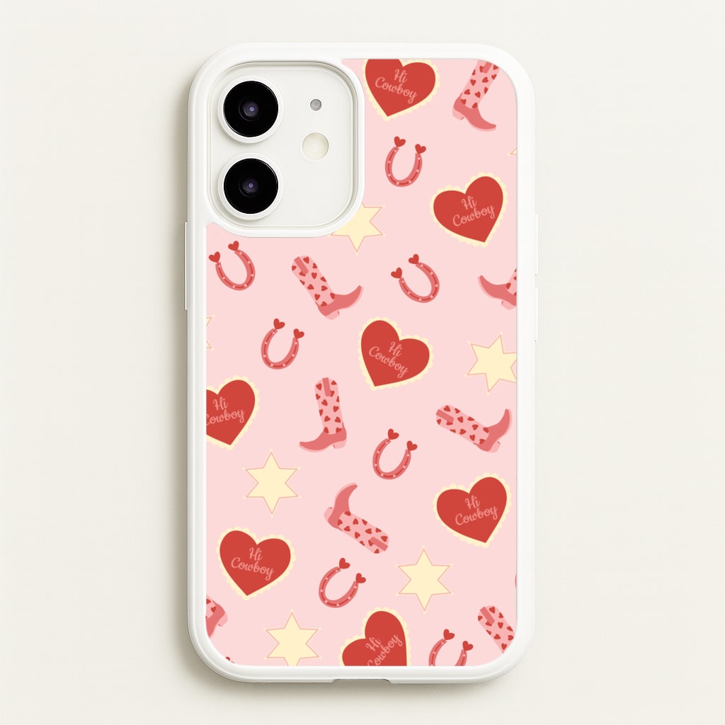 Hi Cowboy - Western - Western Phone Case for iPhone 12 Mini