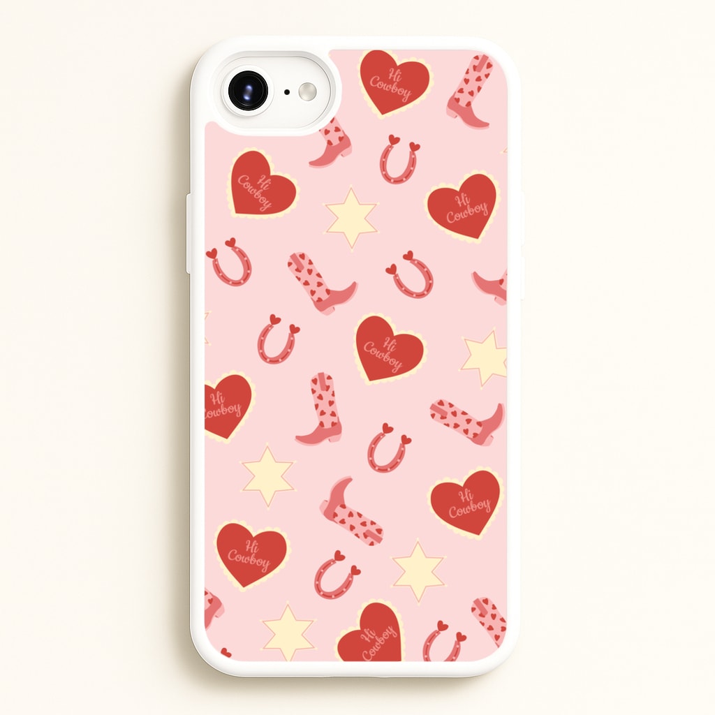 Hi Cowboy - Western - Western Phone Case for iPhone 6 Plus / 7 Plus / 8 Plus