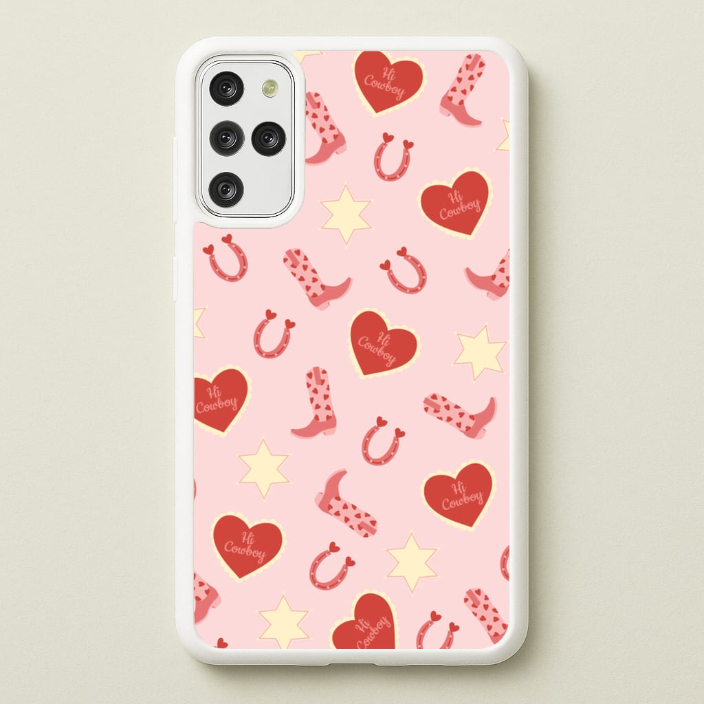Hi Cowboy - Western - Western Phone Case for Galaxy S20 Plus
