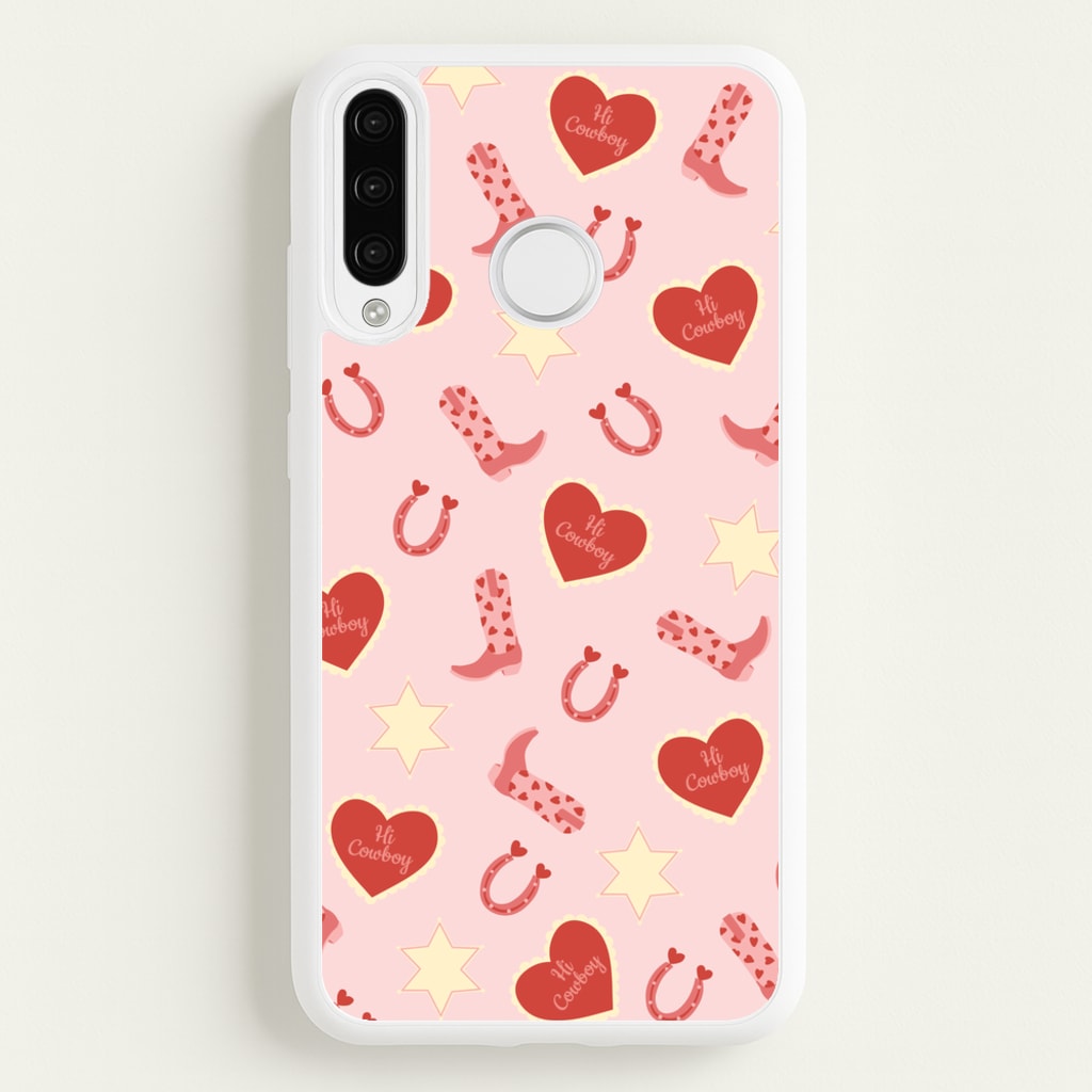 Hi Cowboy - Western - Western Phone Case for Huawei P30 Lite