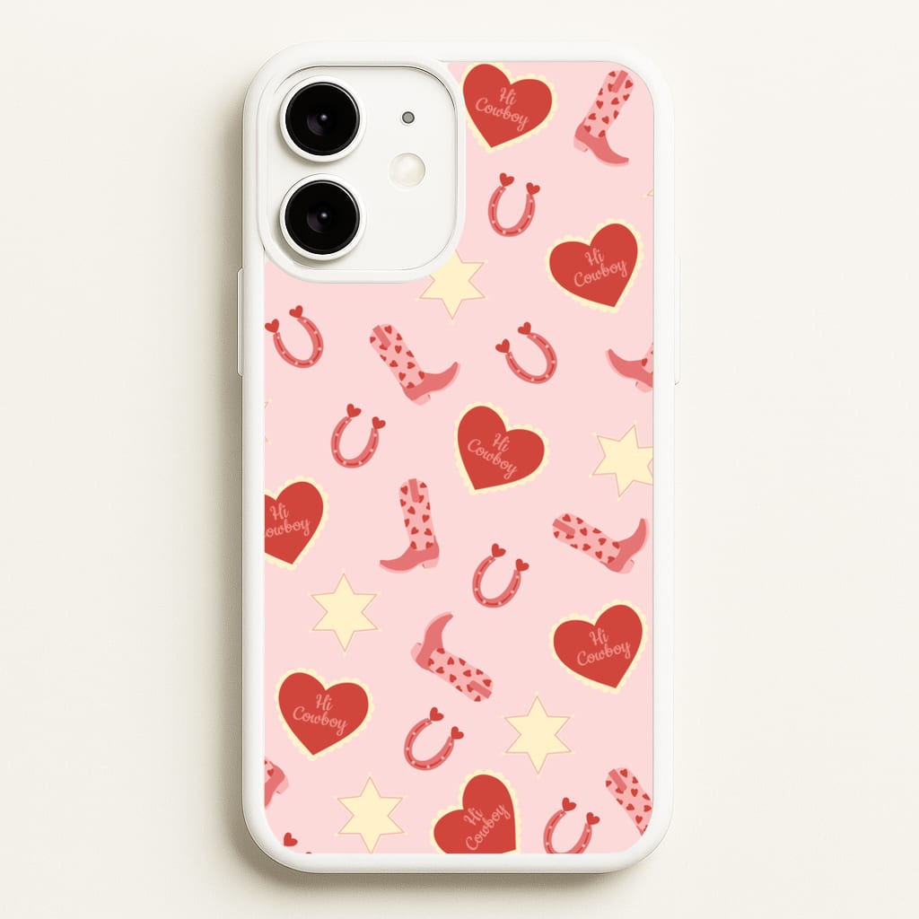 Hi Cowboy - Western - Western Phone Case for iPhone 11