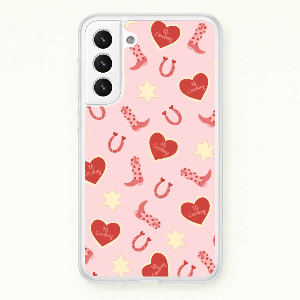 Hi Cowboy - Western - Western Phone Case for Galaxy S22 Plus