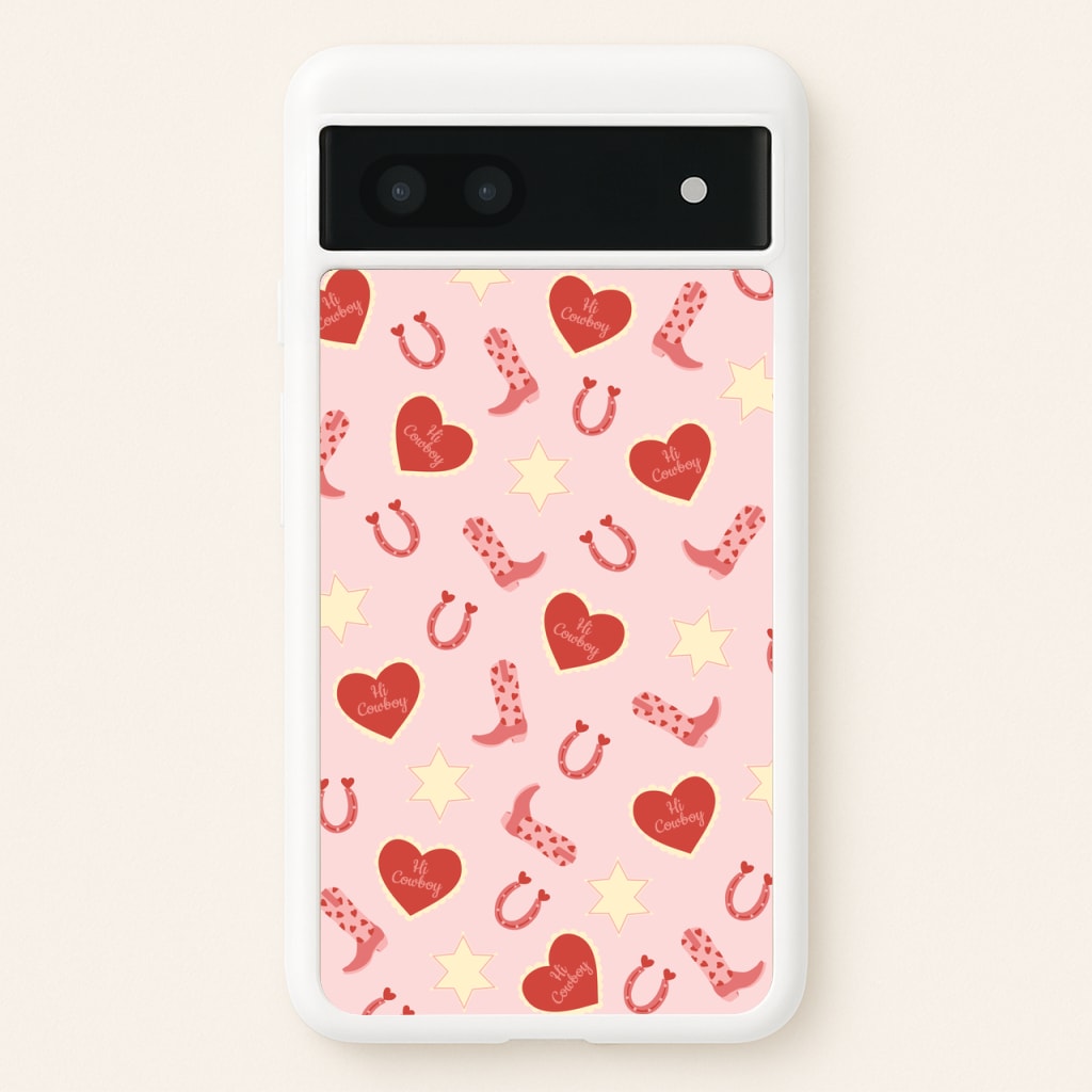 Hi Cowboy - Western - Western Phone Case for Google Pixel 7a