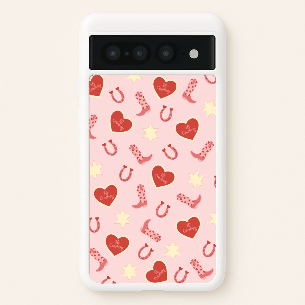 Hi Cowboy - Western - Western Phone Case for Google Pixel 7 Pro