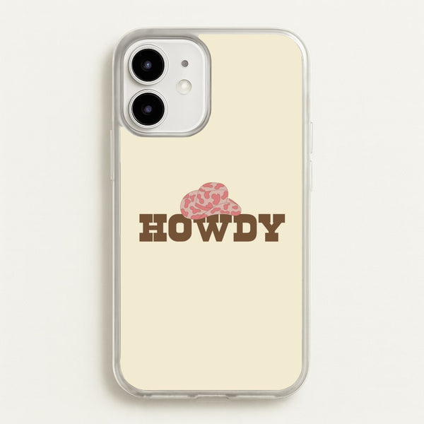 Howdy - Western - Western Phone Case for iPhone 12 Mini