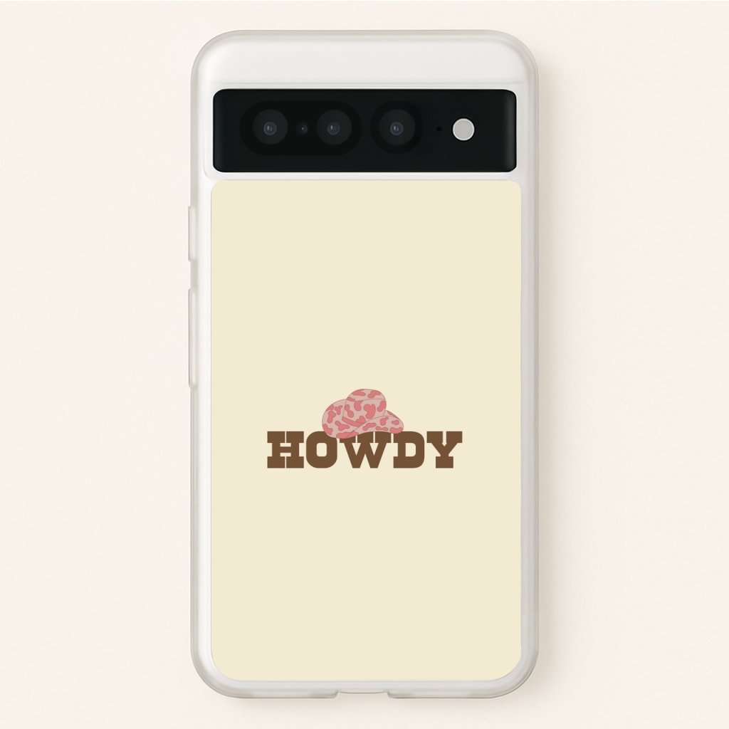 Howdy - Western - Western Phone Case for Google Pixel 7 Pro