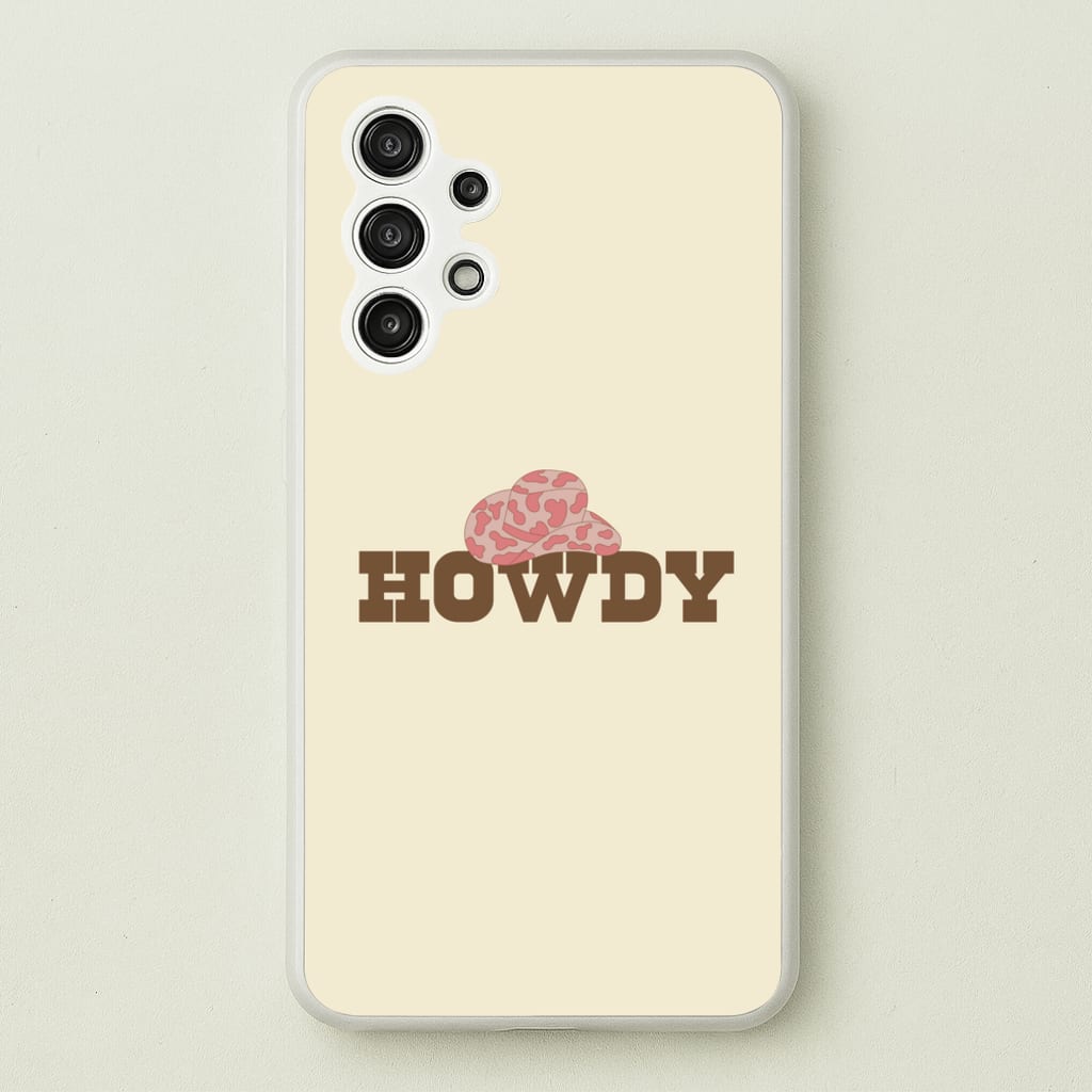 Howdy - Western - Western Phone Case for Galaxy A13