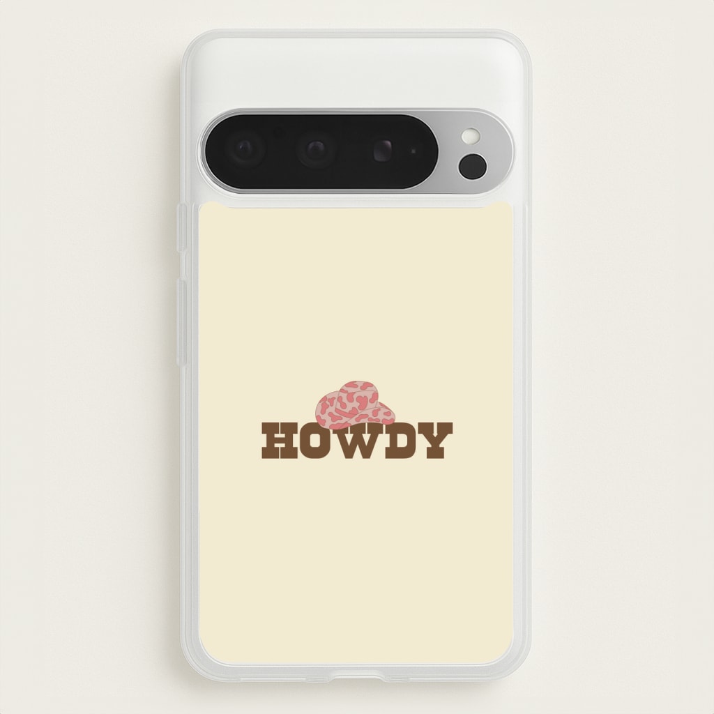 Howdy - Western - Western Phone Case for Google Pixel 9 Pro XL