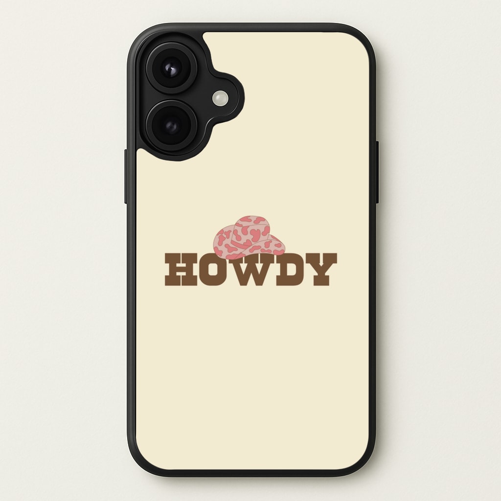 Howdy - Western Phone Case for iPhone 17