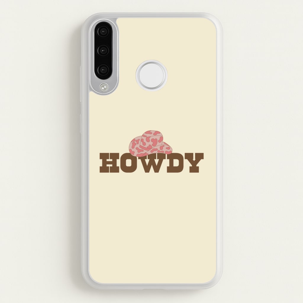 Howdy - Western - Western Phone Case for Huawei P30 Lite