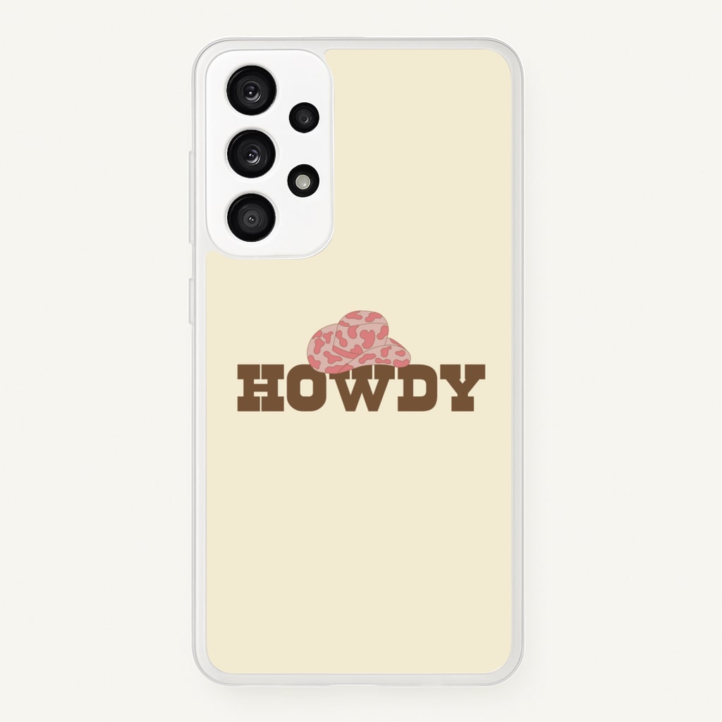 Howdy - Western - Western Phone Case for Galaxy A33