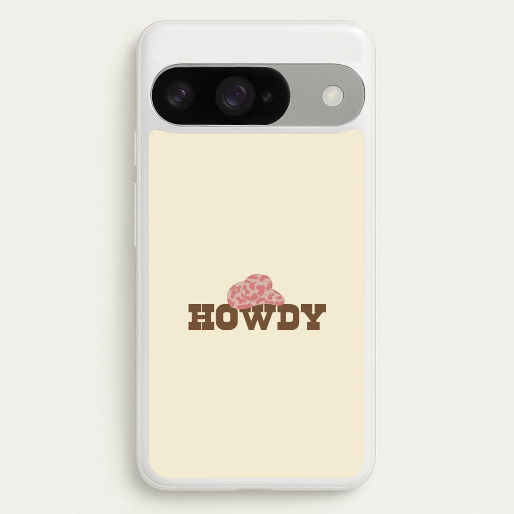 Howdy - Western Phone Case for Google Pixel 10 / 10 Pro