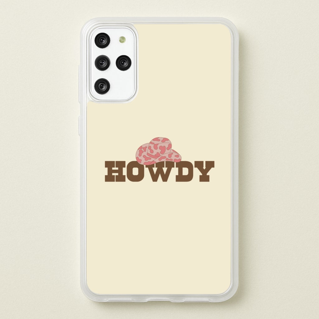 Howdy - Western - Western Phone Case for Galaxy S20 Plus
