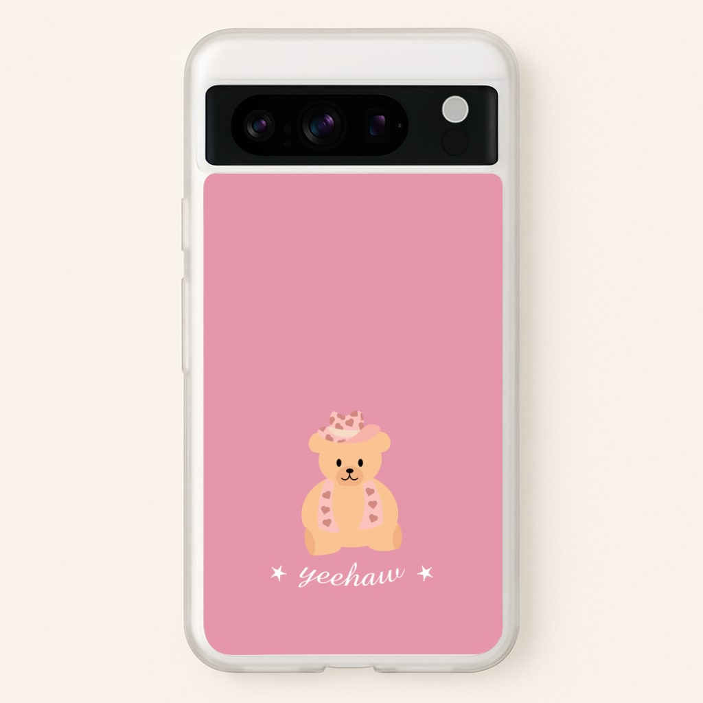 Yeehaw Teddy Bear - Western Phone Case for Google Pixel 8 Pro