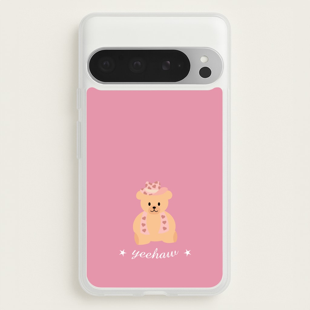 Yeehaw Teddy Bear - Western Phone Case for Google Pixel 9 Pro XL