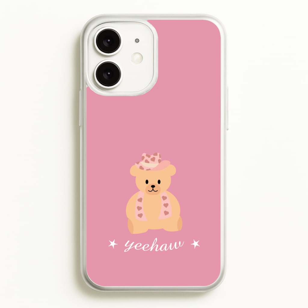 Yeehaw Teddy Bear - Western Phone Case for iPhone 11