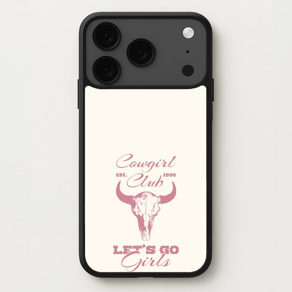 Cowgirl Club Phone Case for iPhone 17 Pro Max