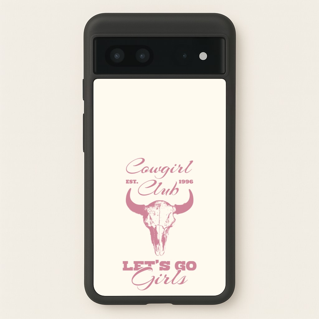 Cowgirl Club - Western Phone Case for Google Pixel 7