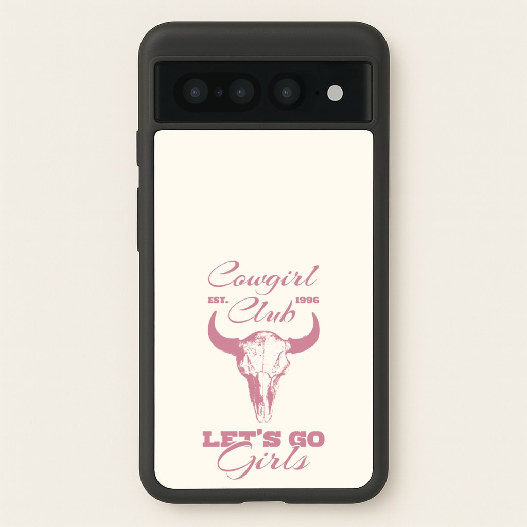 Cowgirl Club - Western Phone Case for Google Pixel 7 Pro